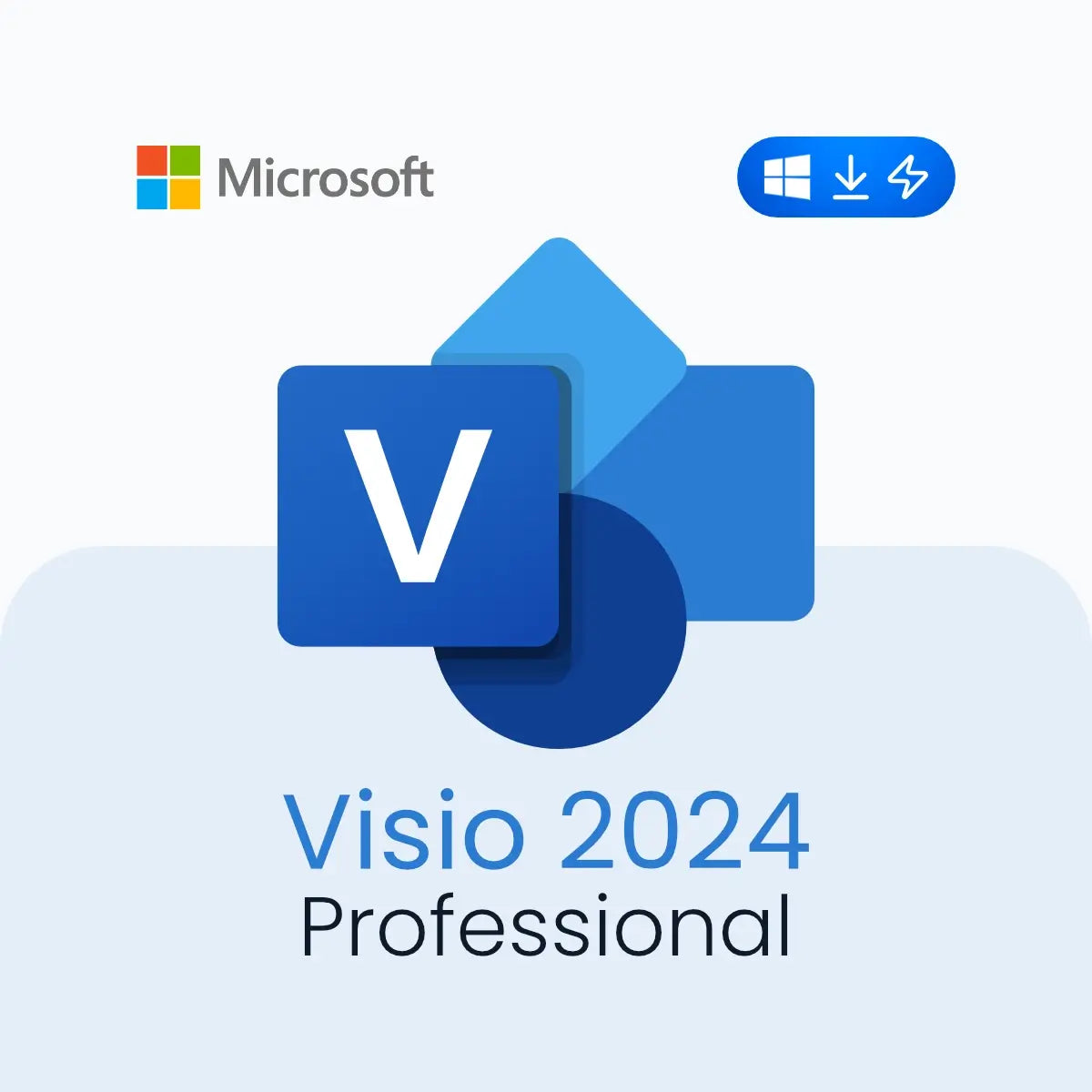 Microsoft Visio 2024 Professional – Lifetime License for 1 PC