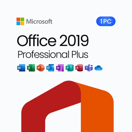 Microsoft Office 2019 Professional Plus – Lifetime License for 1 PC